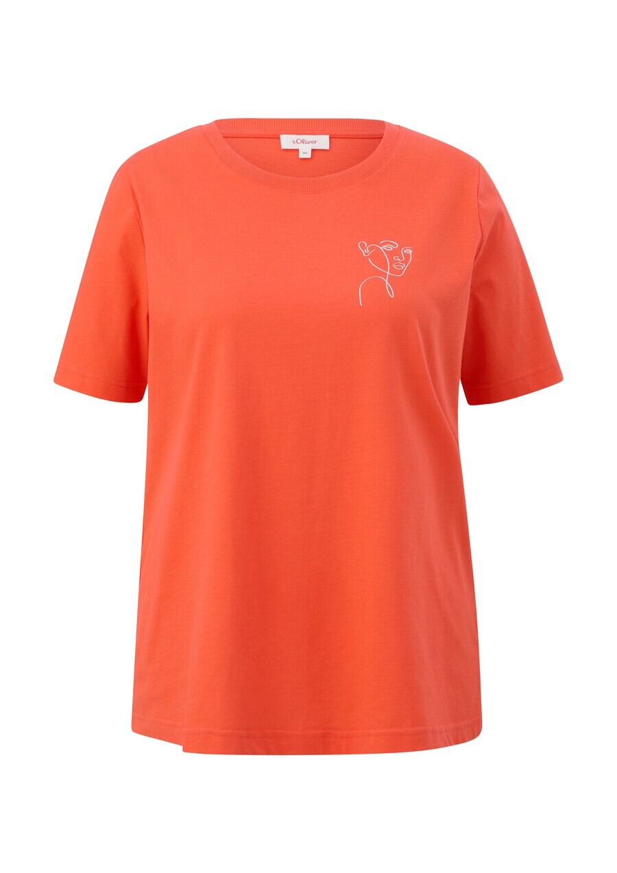 

Футболка s.Oliver, цвет Orange Red