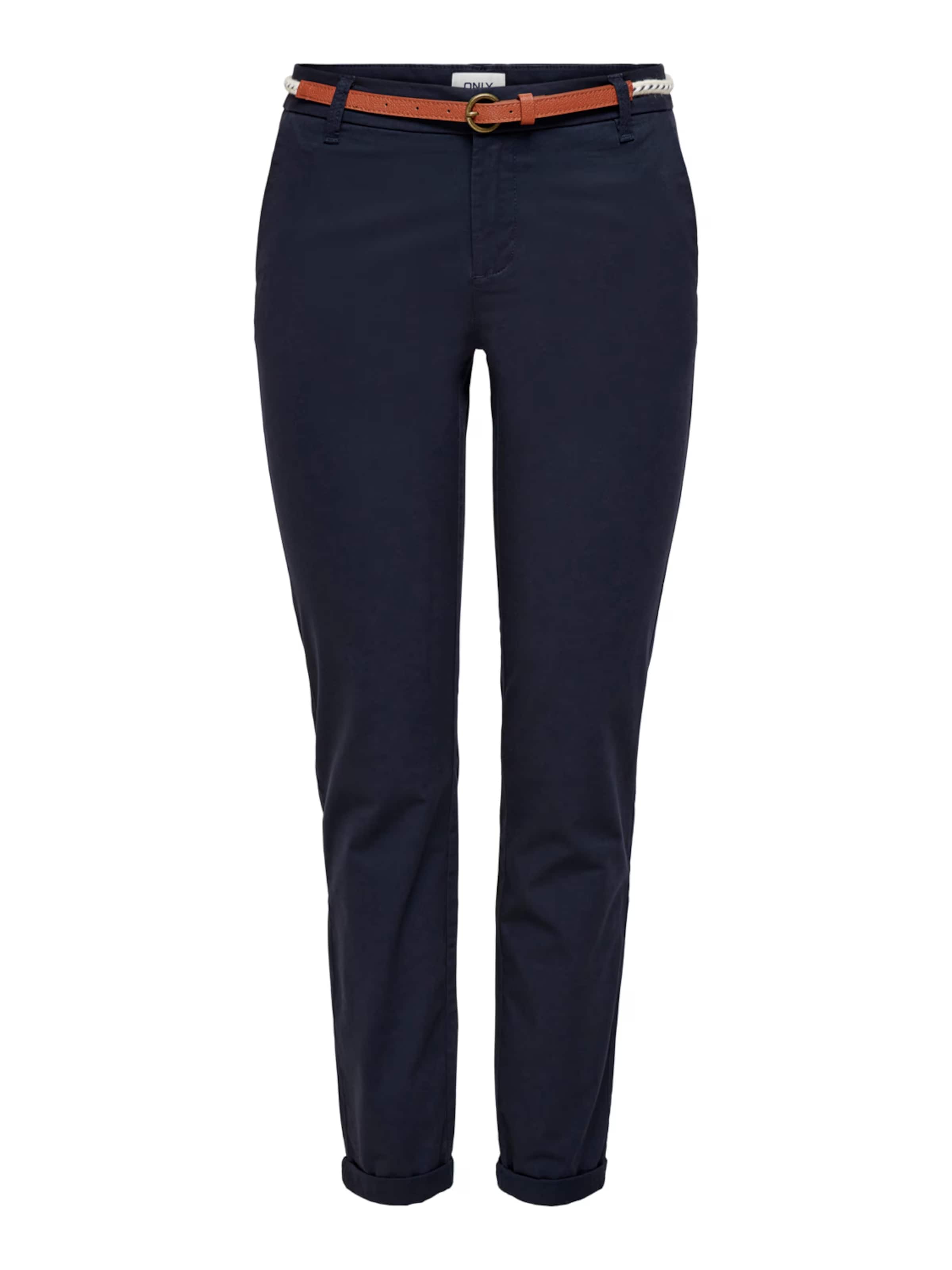 

ONLY Узкие чинос 'BIANA' в ночном синем цвете