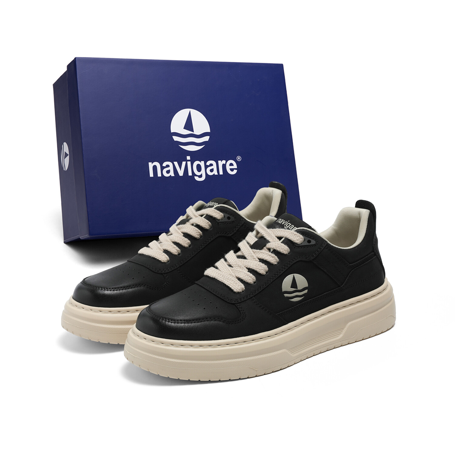 Кроссовки NAVIGARE Skateboarding Shoes Men Low-top, коричневый — фото 2