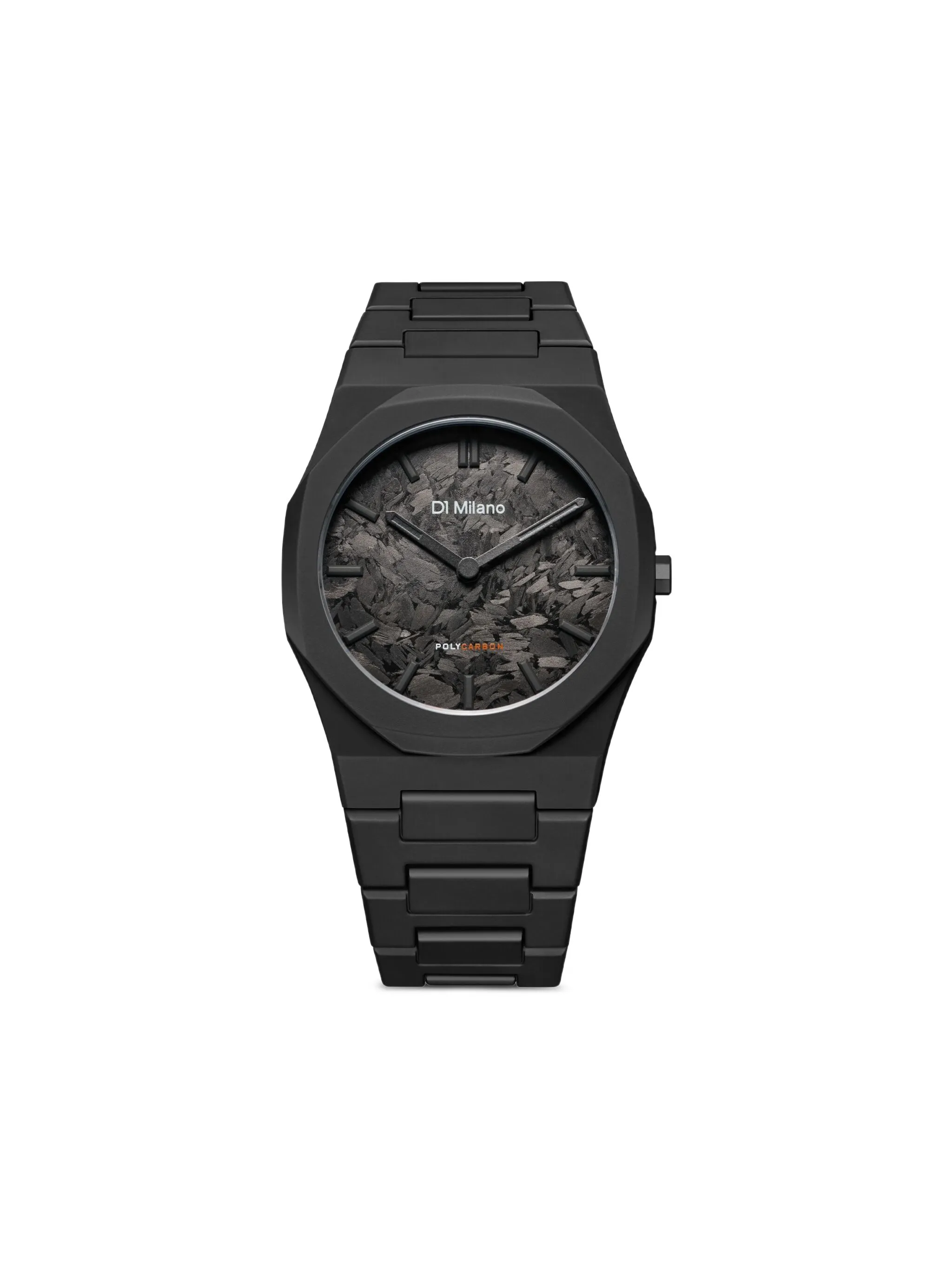 

Наручные часы Polycarbonate 40.5 мм D1 Milano, черный