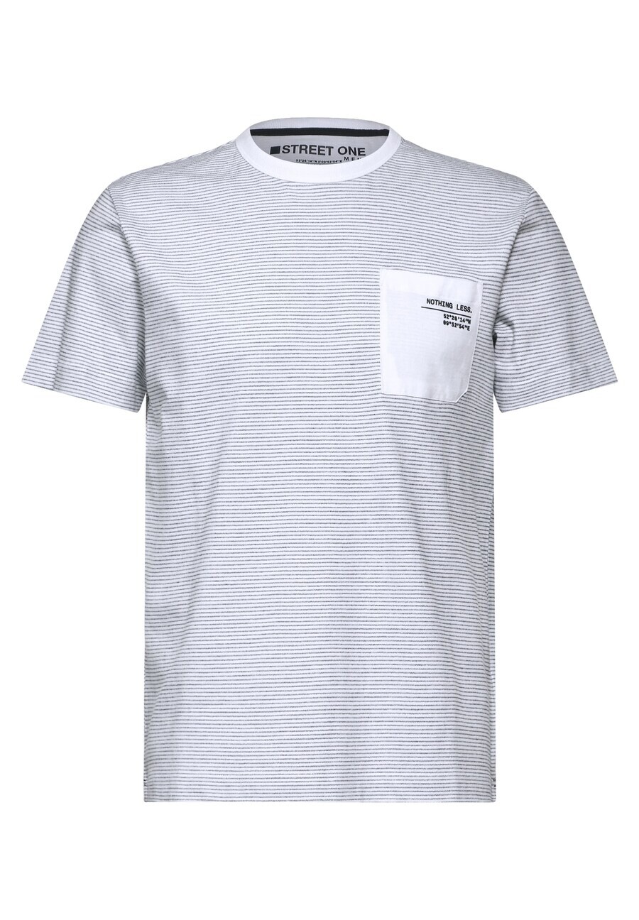 

Классическая футболка Street One MEN Shirt, серый