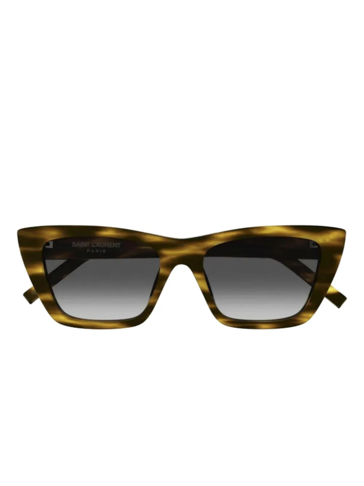 

Солнцезащитные очки «кошачий глаз» Saint Laurent Eyewear, коричневый