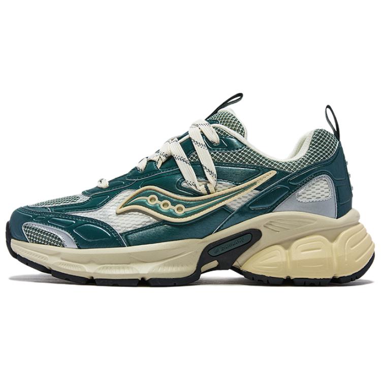 

Saucony 2K CAVALRY Беговые кроссовки Унисекс Зеленый Серебристый, цвет Green Silver