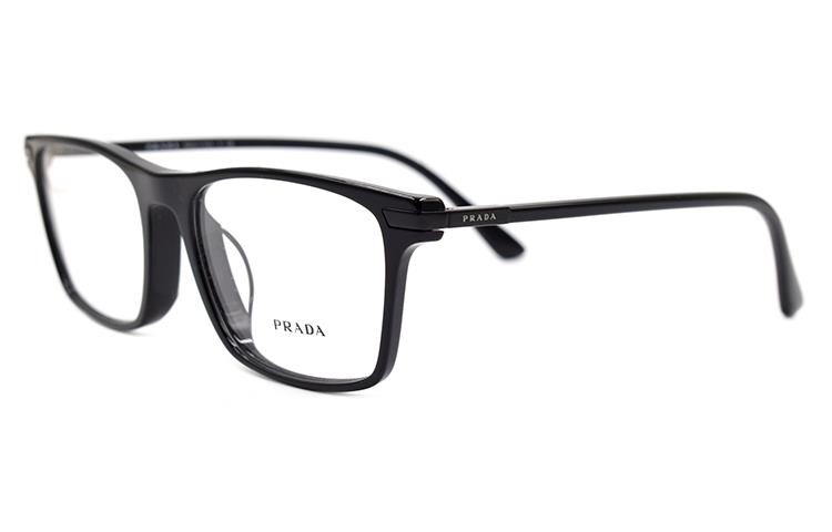 

Оправа для мужских очков Prada с тонкими дужками, черный