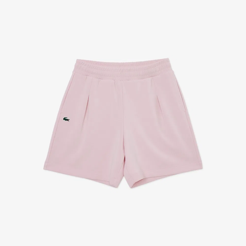 Шорты Lacoste из джерси, розовые — фото 4