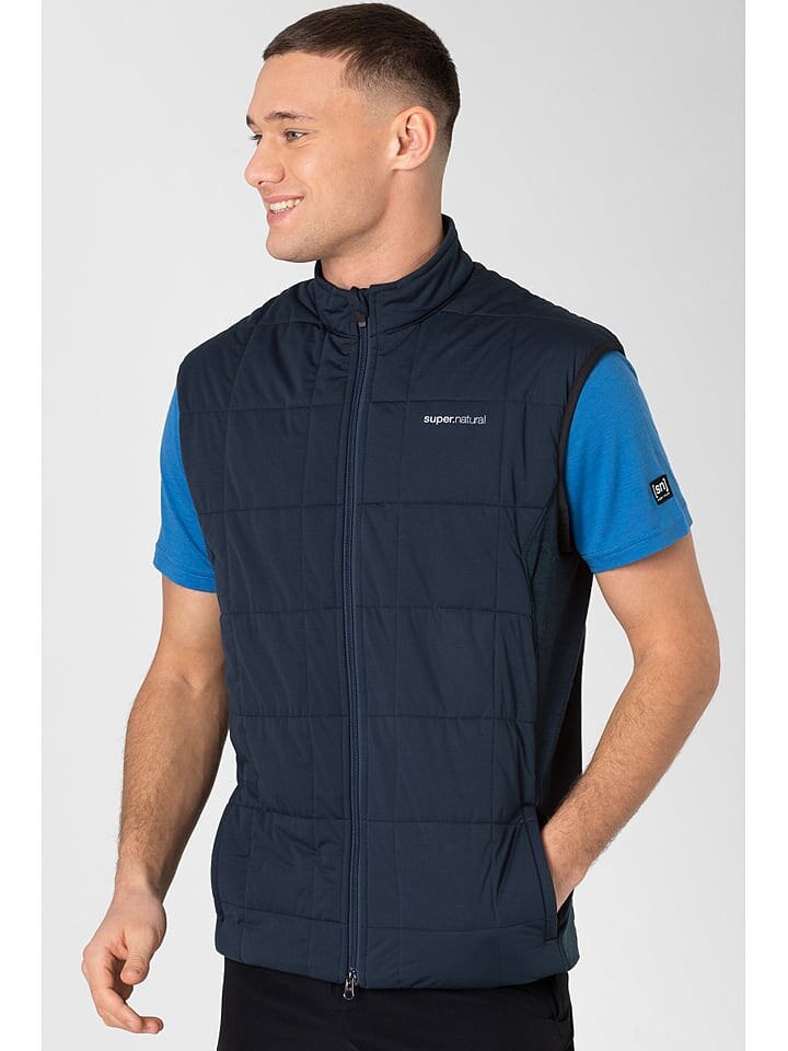 

Функциональный жилет super.natural Funktionsweste Comfort, темно-синий