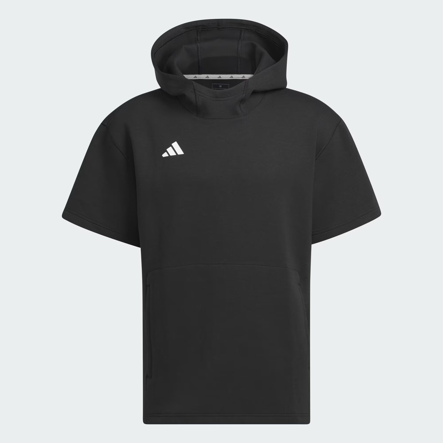 Толстовка с короткими рукавами Dugout (гендерно-нейтральная) Adidas, цвет Black — фото 4