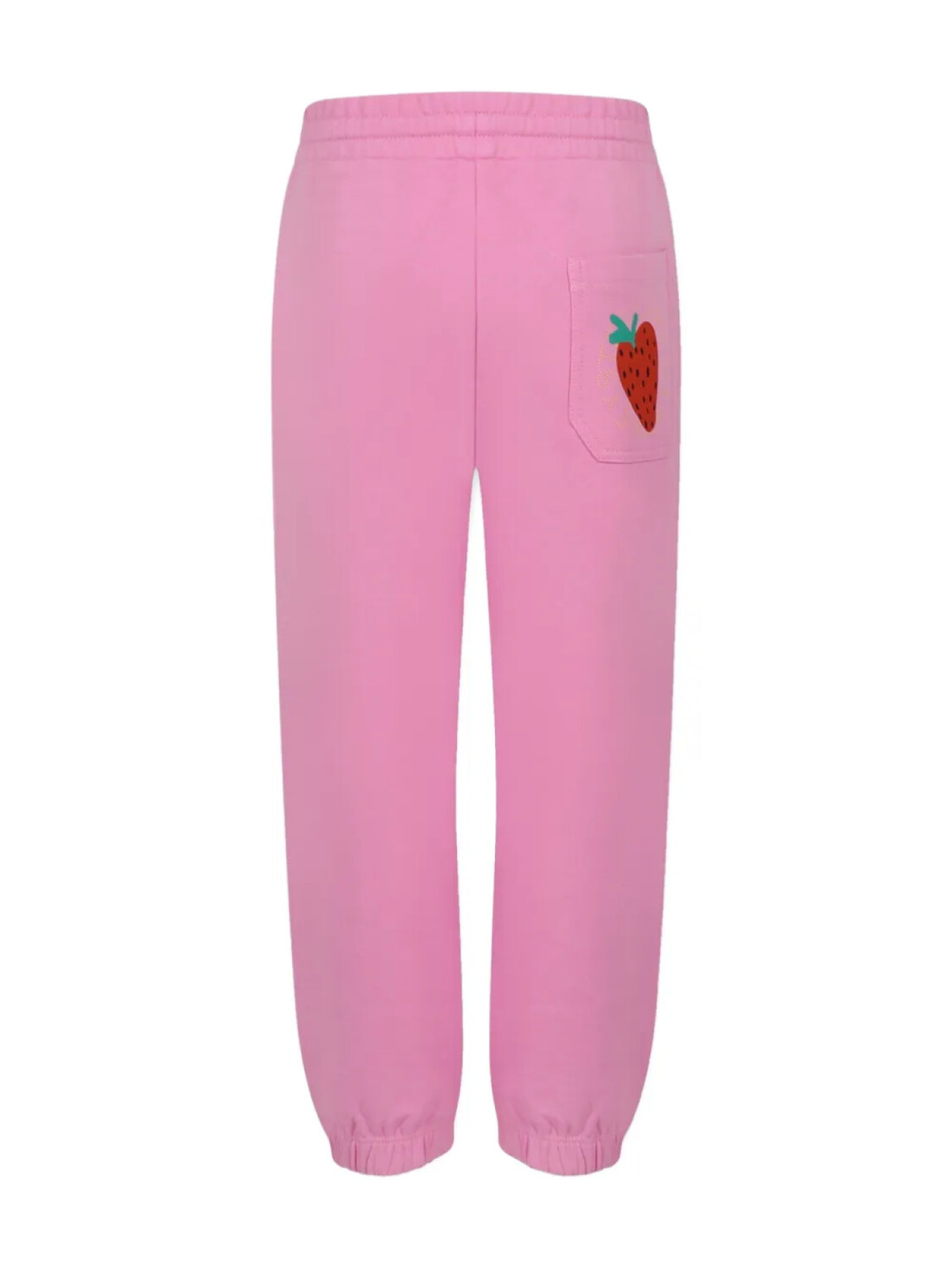 Спортивные брюки Stella McCartney Kids из органического хлопка, розовый — фото 2