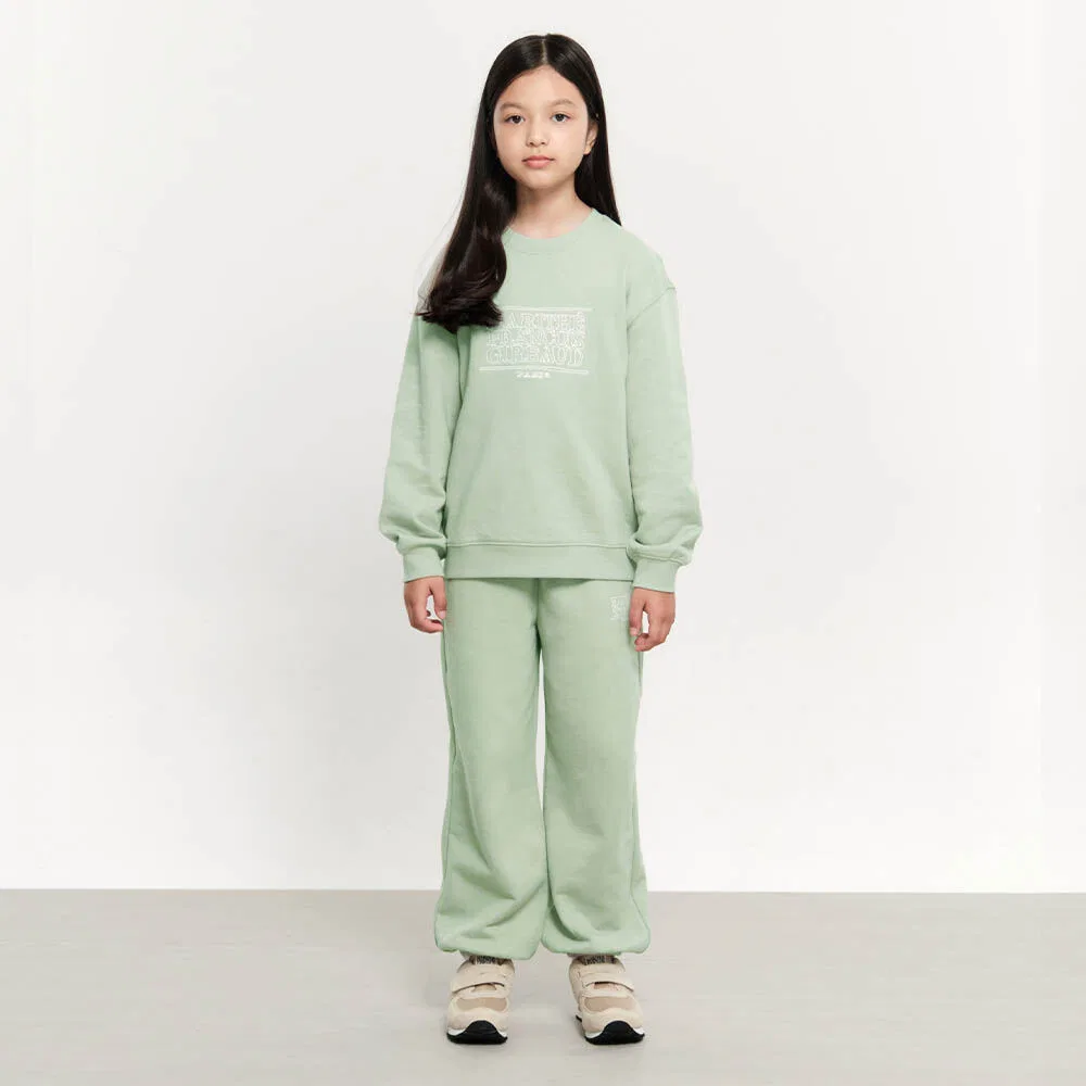 Детский спортивный костюм мятный от Marithé Kids