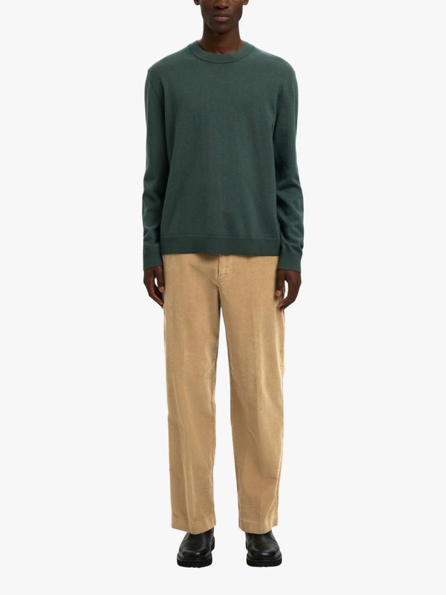 

Классические брюки из хлопкового костюма Tailored Fit Selected, Kelp