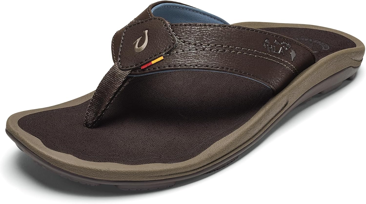 

Мужские пляжные сандалии OLUKAI Kipi, водоотталкивающие шлепанцы, быстросохнущий материал и поддержка свода стопы, комфорт на весь день