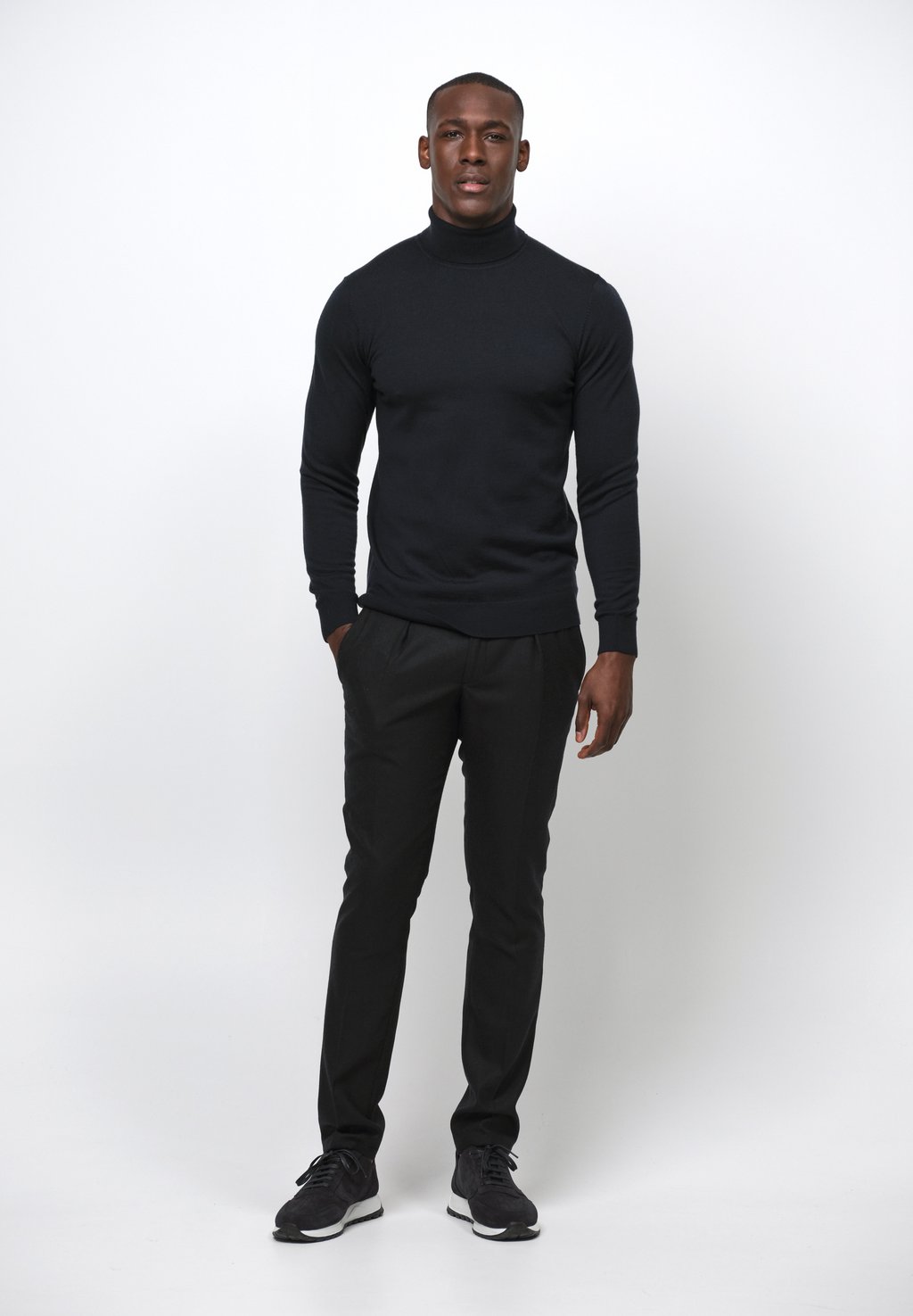 

Джемпер ROLL NECK PROFUOMO, темно-синий