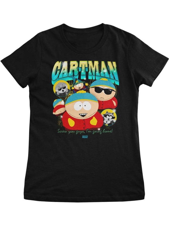 

Футболка South Park Cartman Bootleg Rap Girly Tee черного цвета South Park, Черный, Футболка South Park Cartman Bootleg Rap Girly Tee черного цвета South Park