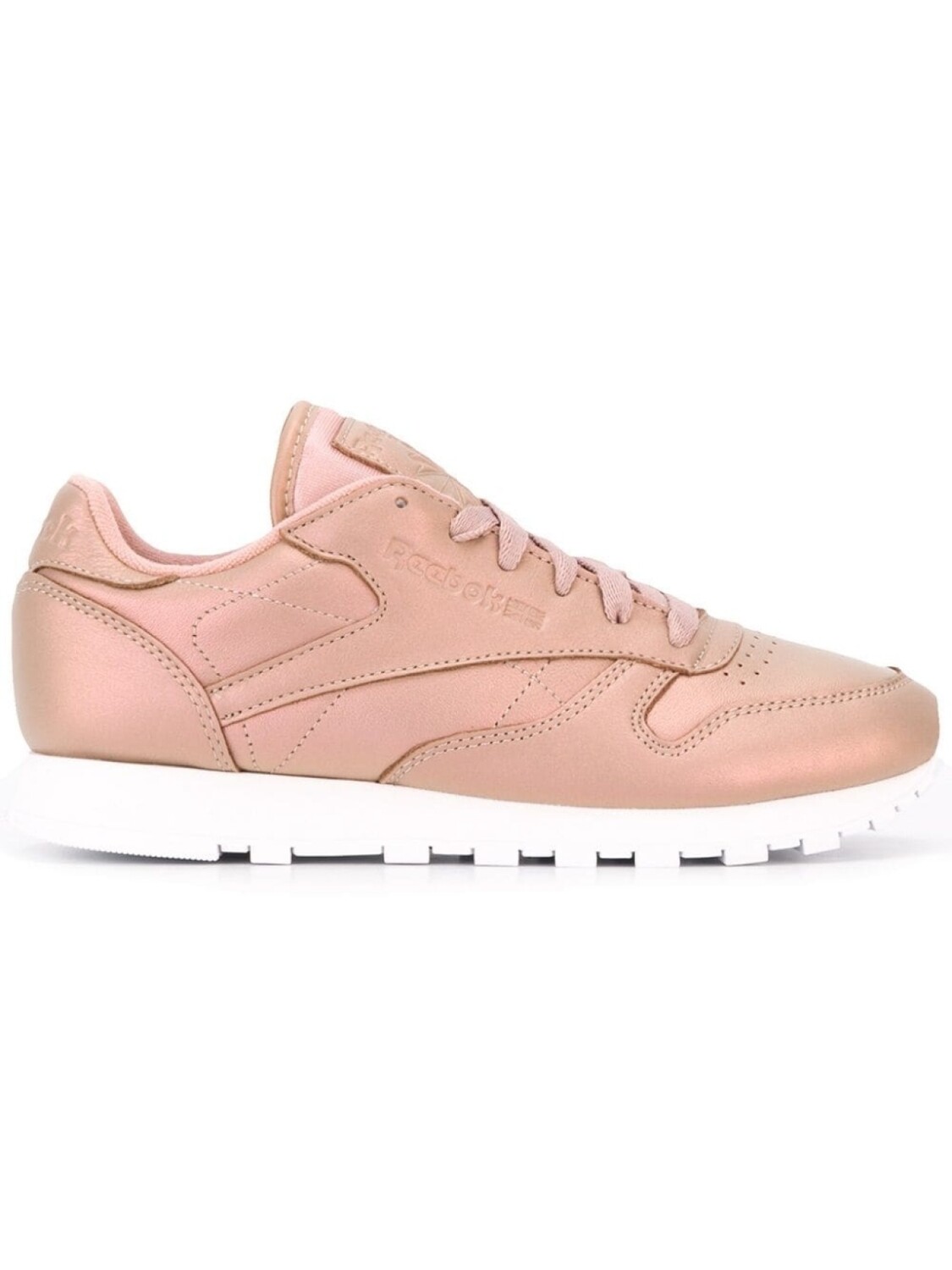 

Кроссовки с эффектом металлик Reebok, розовый
