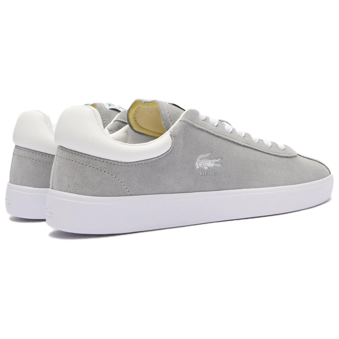 Кроссовки LACOSTE Skateboarding Shoes Men Low-top, серый — фото 3
