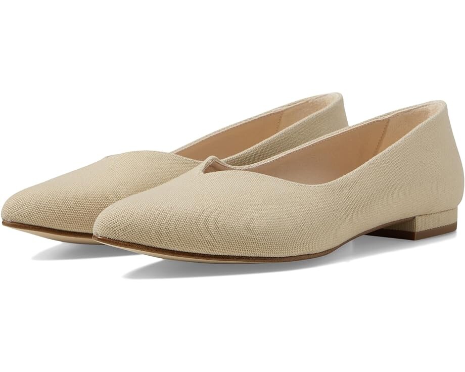 

Туфли на плоской подошве French Sole Melanie, цвет Beige Recycled Cotton
