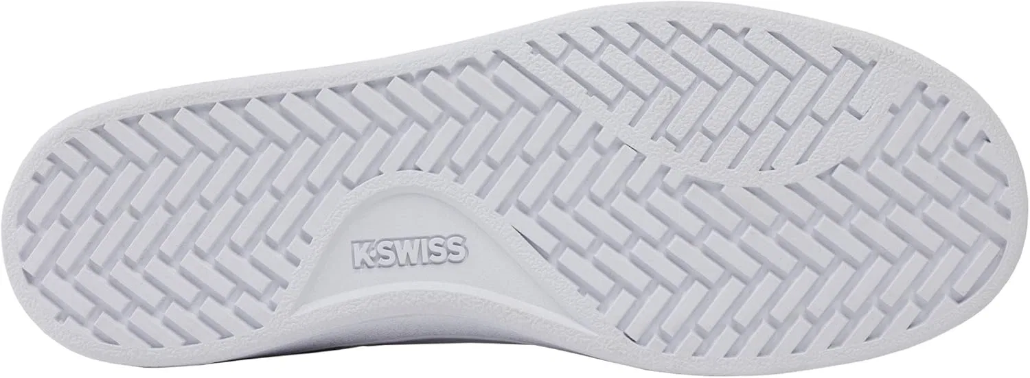 Кроссовки K-Swiss Men's Court Balboa, White Cloud Dancer Iceberg Green — фото 4