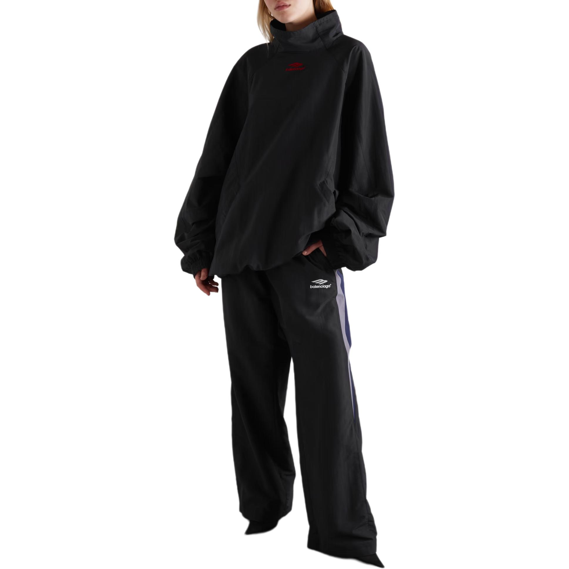 Куртки и пальто, свободного кроя женские черные Balenciaga — фото 4