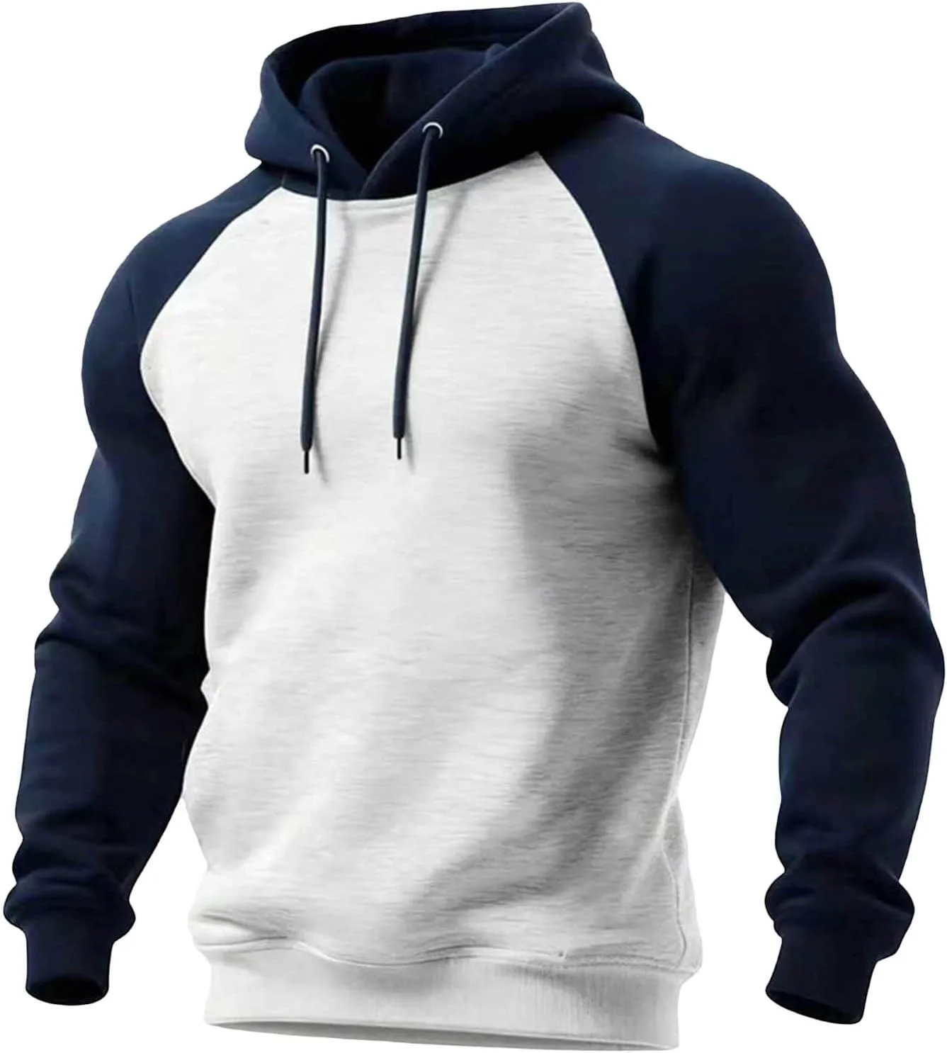 

Мужская худи с цветными блоками и рукавом реглан Cambkatl