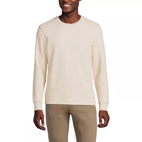

Мужская худи с длинным рукавом Serious Sweats Lands' End, цвет flax heather