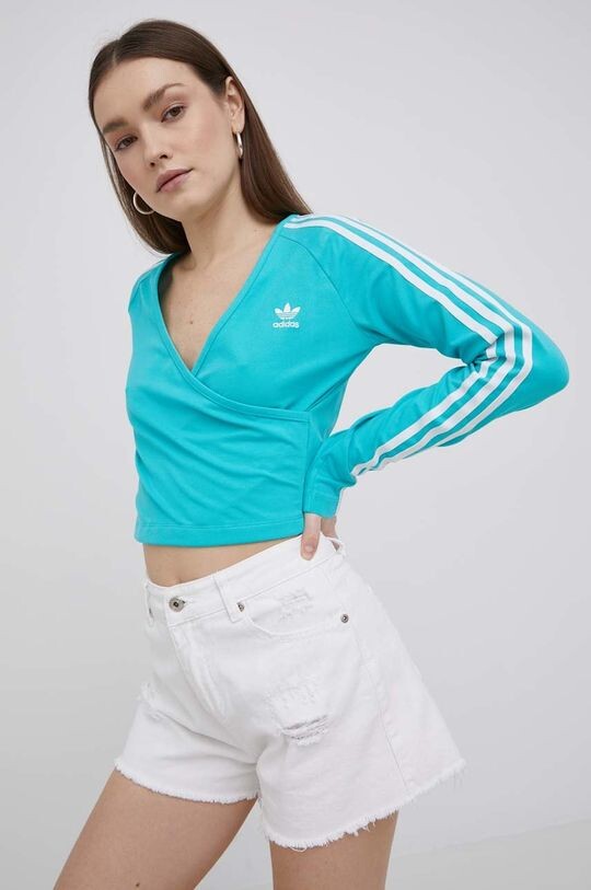 

С длинными рукавами Adicolor HE4958 Adidas Originals adidas Originals, бирюзовый