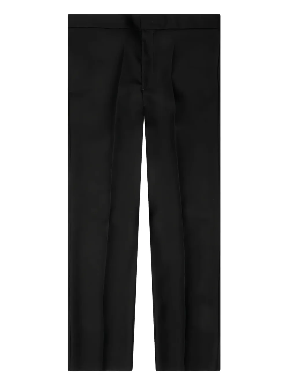 

Плиссированные шерстяные брюки JIL SANDER, черный