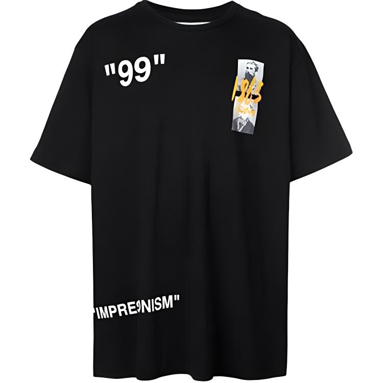

OFF-WHITE OFF WHITE облегающая летняя футболка