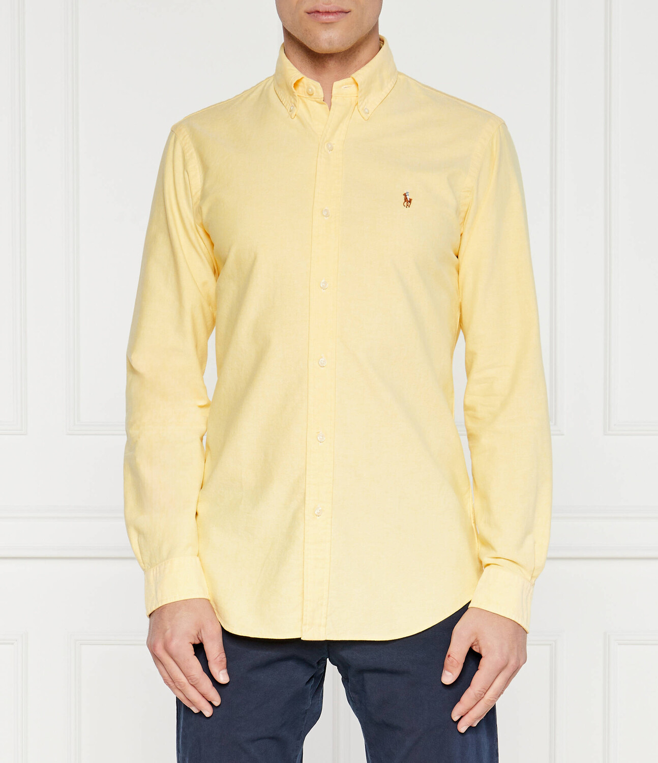 

Рубашка POLO RALPH LAUREN Custom fit, желтый