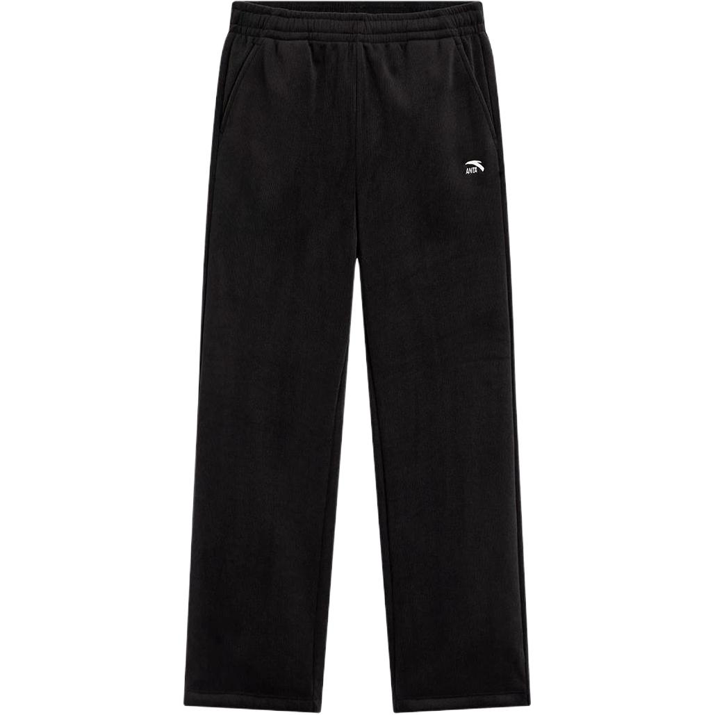 

Вязаные спортивные штаны унисекс, средней жесткости Anta, basic черный