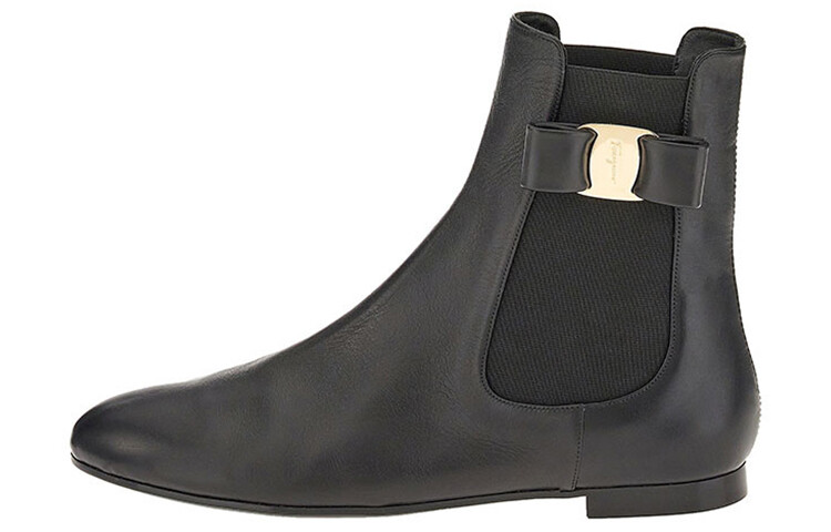 Ботинки челси женские Ferragamo, черный