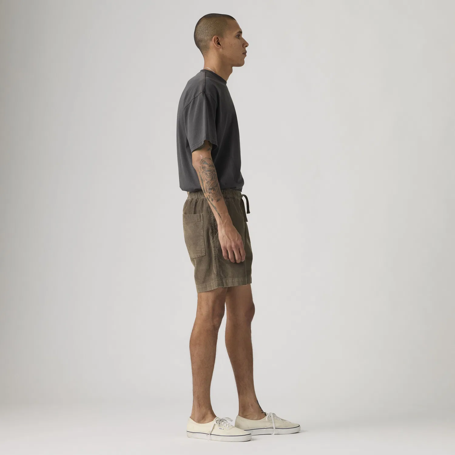 Мужские шорты из вельвета Easy Corduroy 6 дюймов Levi's, Brown — фото 4