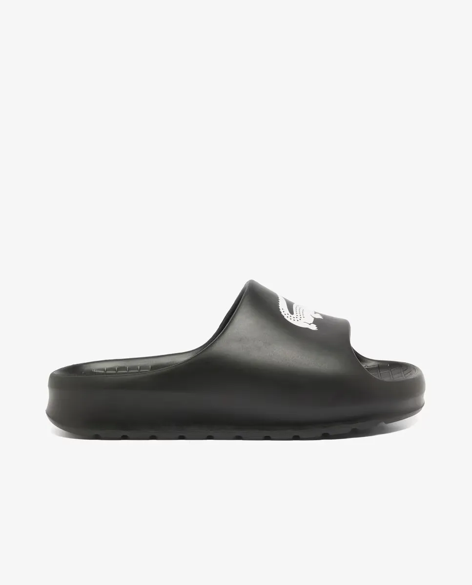 Черные женские шлепанцы Serve Slide 20 Lacoste