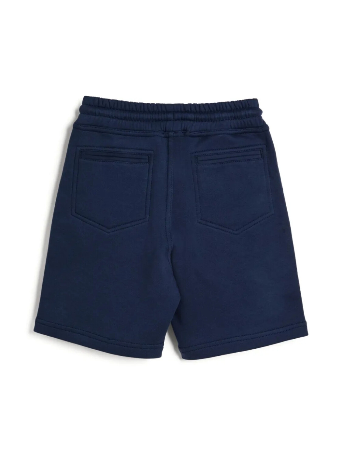 Шорты-бермуды Brunello Cucinelli Kids из французского трикотажа, синий — фото 2