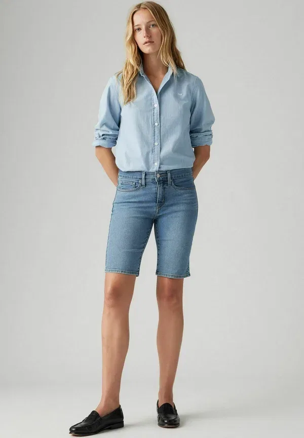Шорты-бермуды джинсовые Levi'S, Double Duty Short, цвет двойной серый
