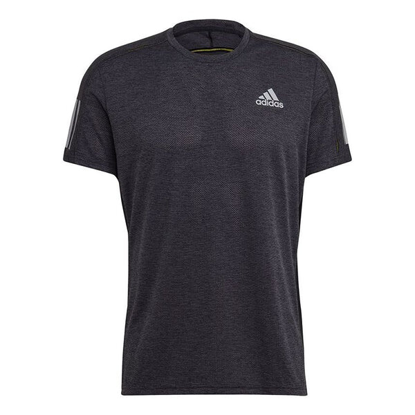 

Футболка adidas Own The Run Tee Running Casual Sports Short Sleeve Black, черный