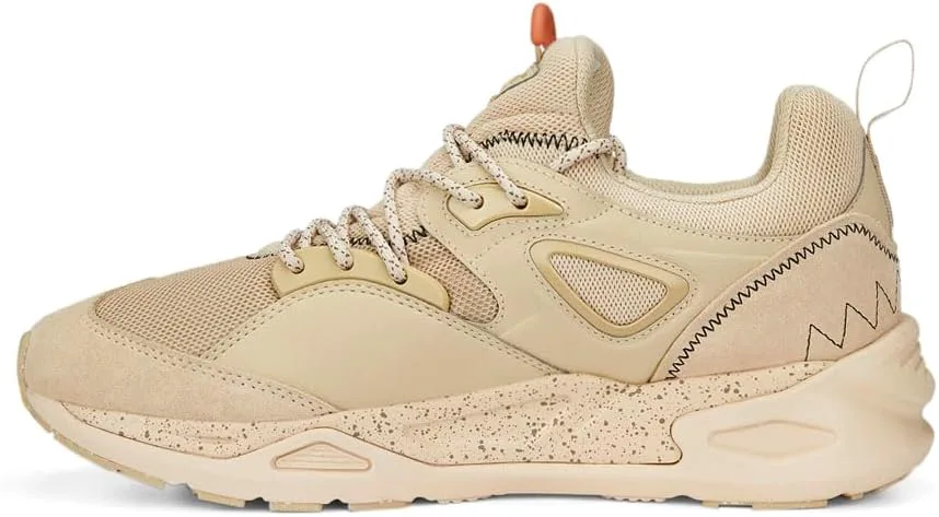 Мужские кроссовки PUMA TRC Blaze Elevated Hike с шнуровкой, повседневные - бежевые, бежевый — фото 3