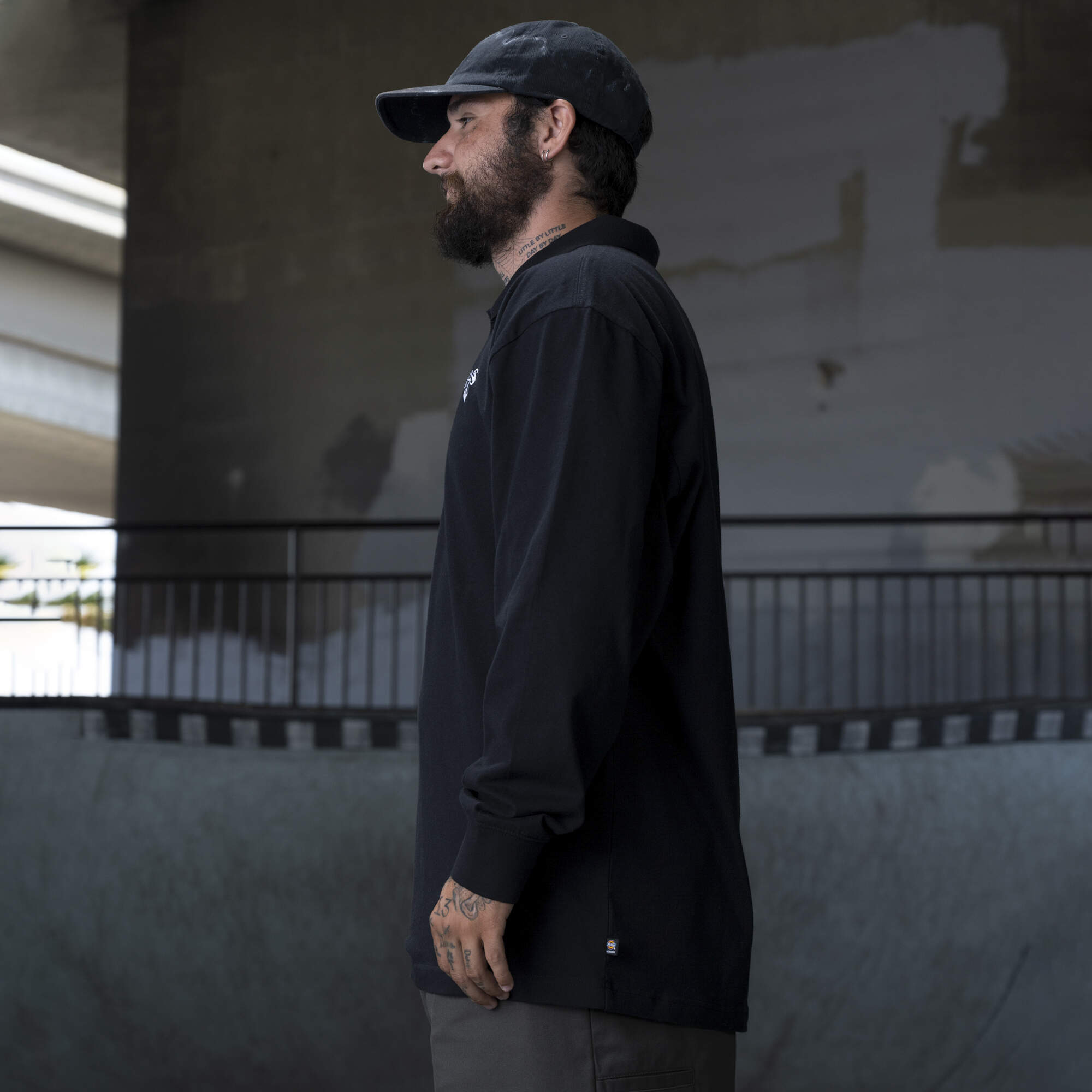 

Поло с длинными рукавами Dickies Ronnie Sandoval, цвет Black (Kbk)