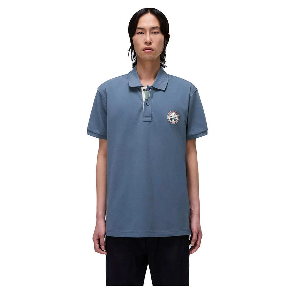 

Поло с коротким рукавом Napapijri Clanis, синий