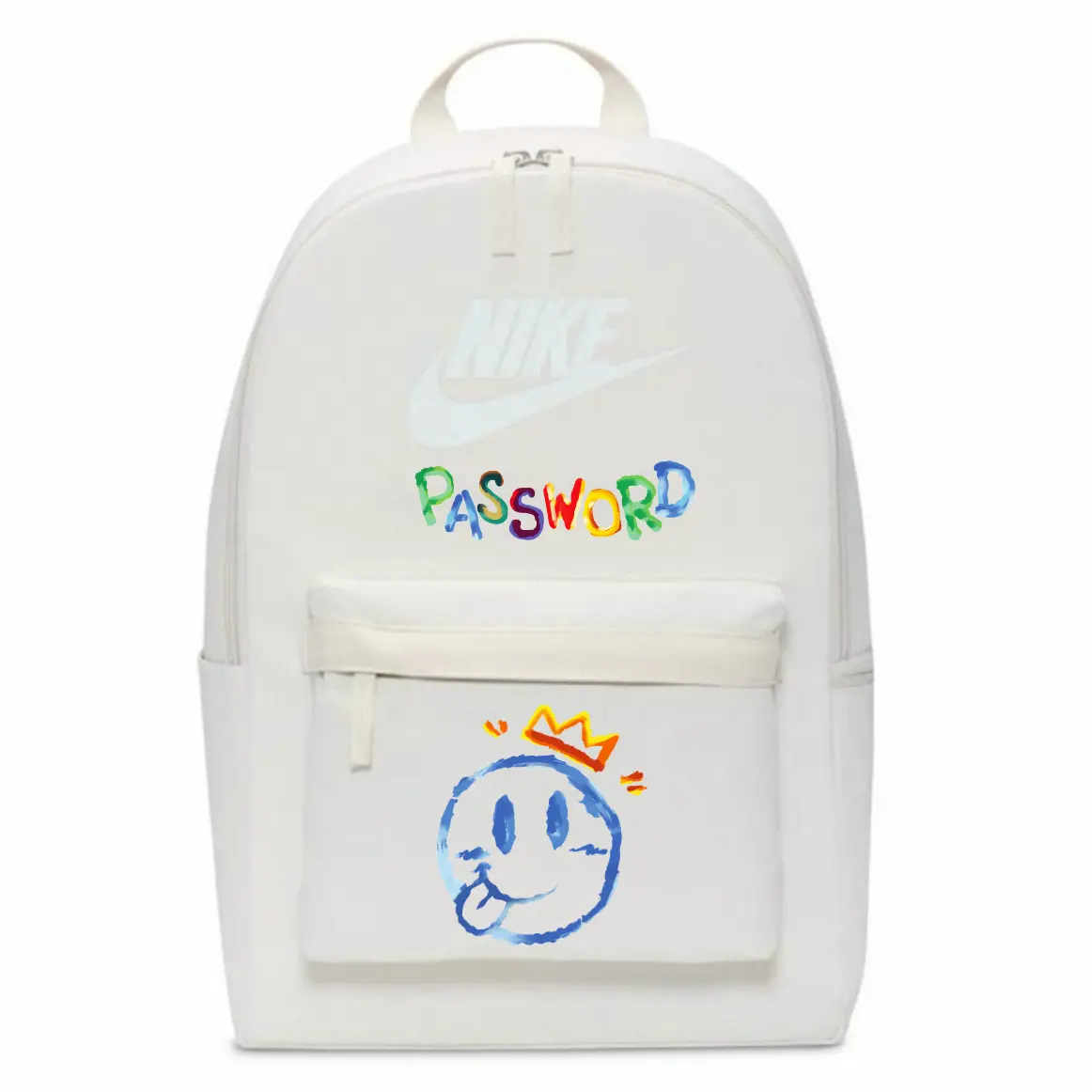 

Nike Тканевый рюкзак унисекс бежевый, Password