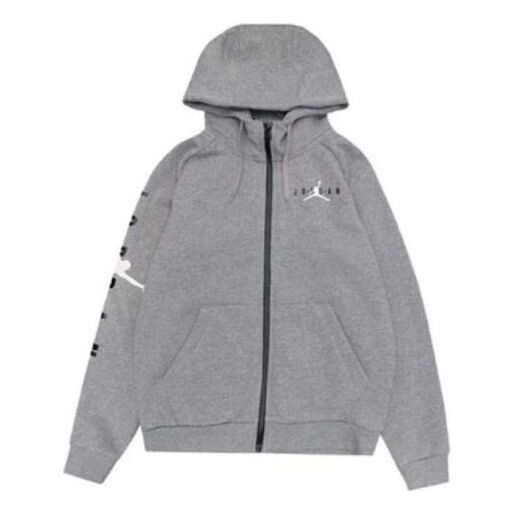

Толстовка Air Jordan Zipper Hoodie Men's Grey, серый