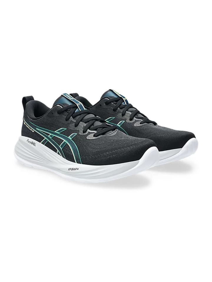 Кроссовки для бега по шоссе GEL-CUMULUS черного цвета asics — фото 2