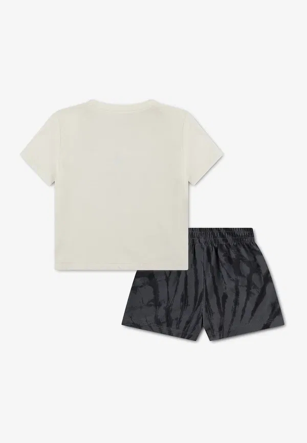 Футболка Jordan с принтом Festival tie dye set, железно-серый — фото 2