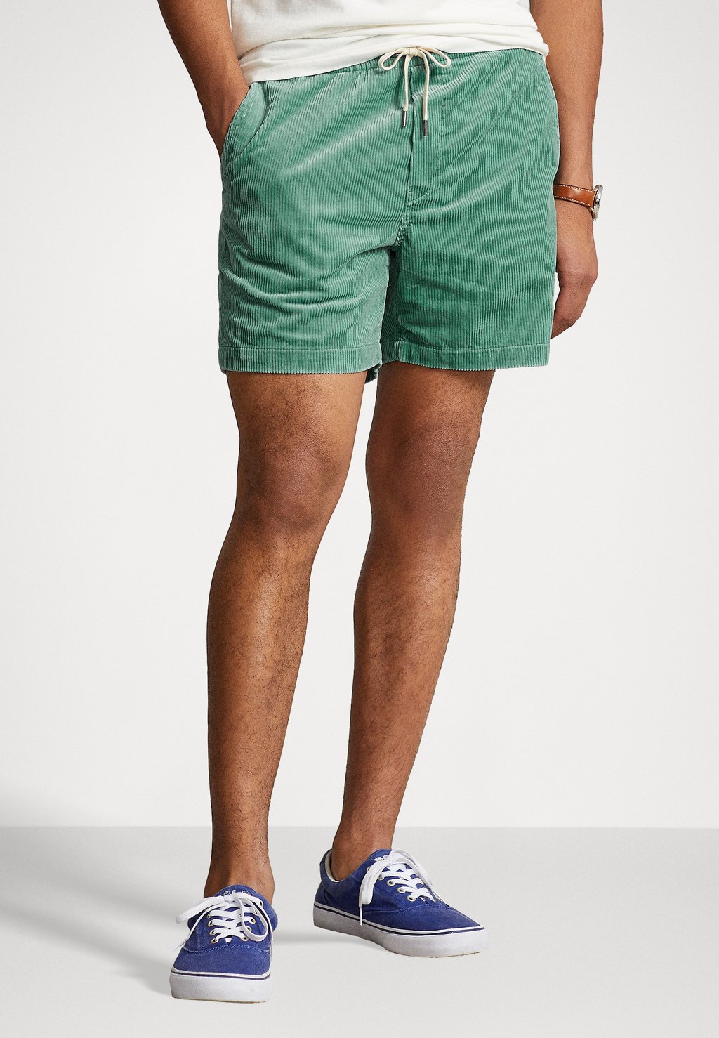 

Шорты FLAT Polo Ralph Lauren, цвет seafoam green