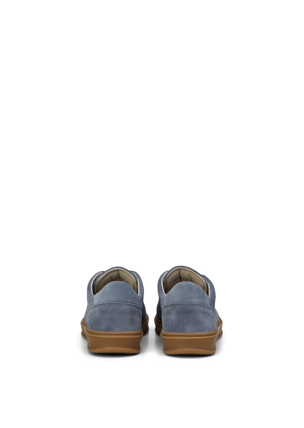 Сникерсы низкие из велюровой кожи Marc O'Polo, stormy blue — фото 3