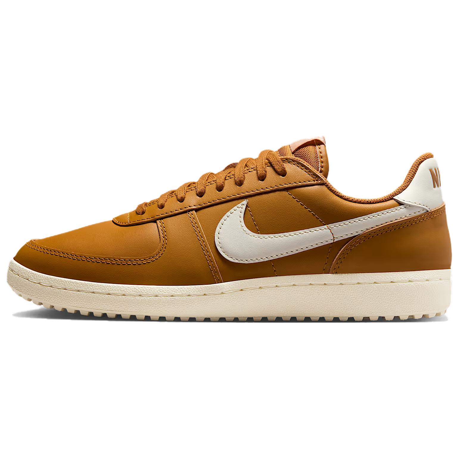 

Повседневные устойчивые к истиранию низкие кроссовки для скейтбординга Field General мужские Nike, коричневый