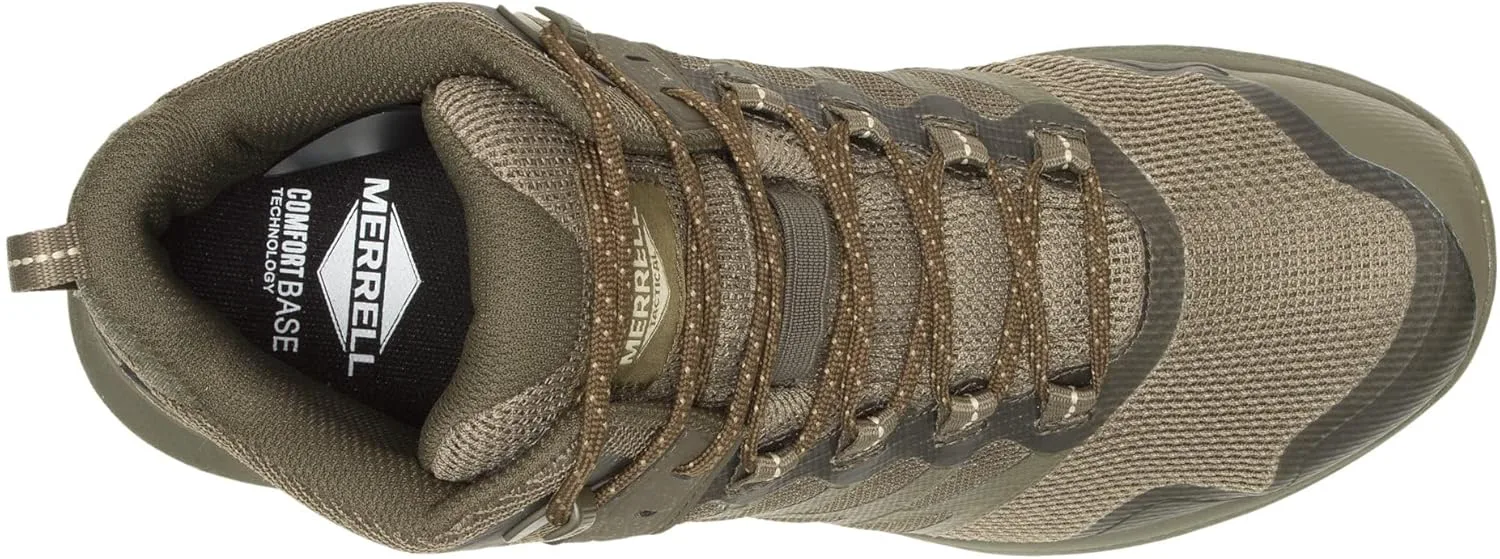 

Мужские ботинки Merrell Nova 3 Tactical Mid Waterproof, темно-оливковый