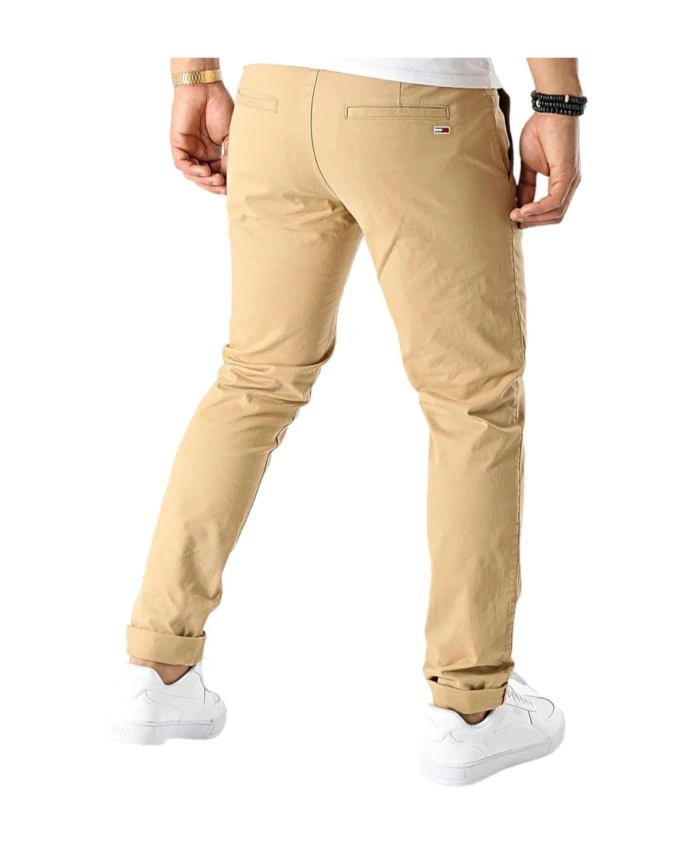 Брюки чиносы Austin Tommy Hilfiger, бежевый — фото 2