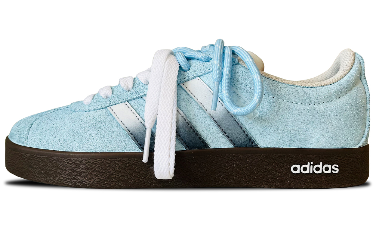 

Adidas Neo Vl Court Classic легкие противоскользящие низкие кроссовки для скейтбординга унисекс Pure Blue