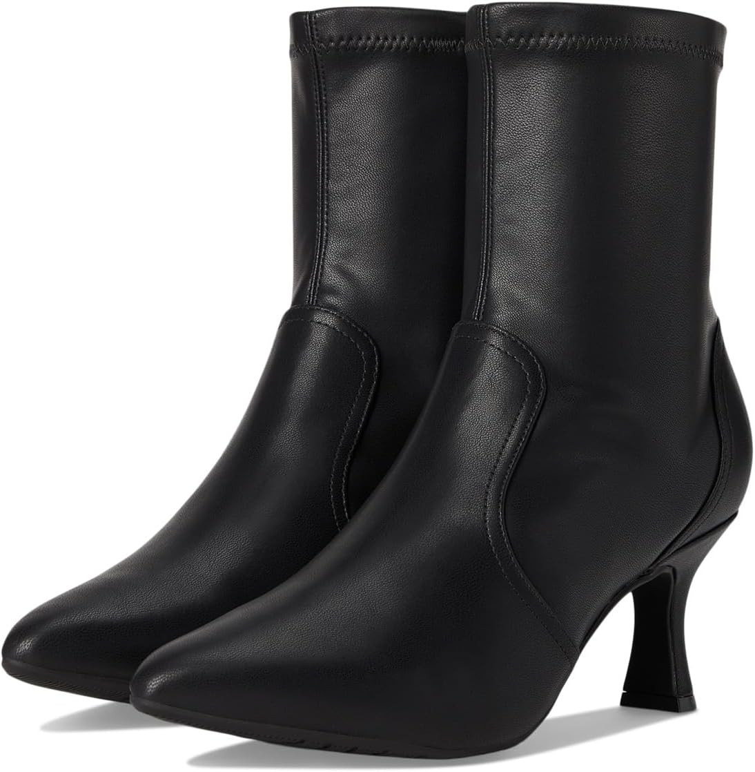 Ботильоны женские Clarks Kataleyna Bay с заостренным носком кожаные, черный