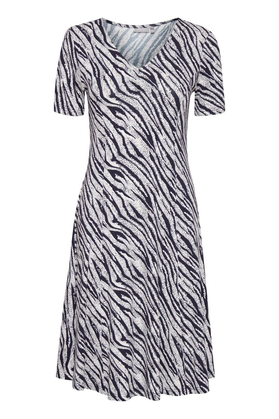 

Мини платье Fransa Dress, цвет grey/white